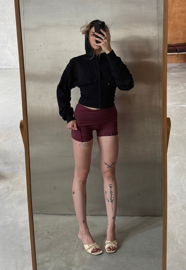 Talia Zipped Hoodie