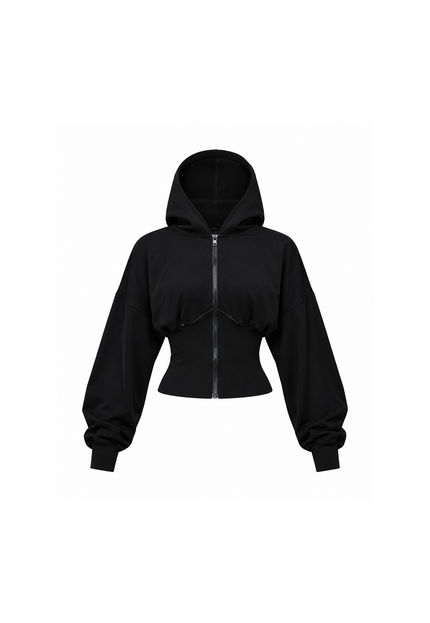 Talia Zipped Hoodie