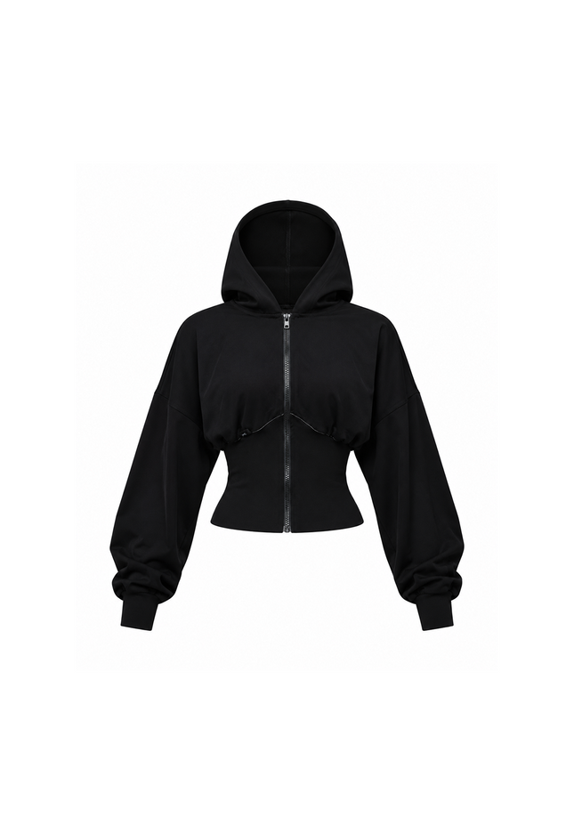 Talia Zipped Hoodie
