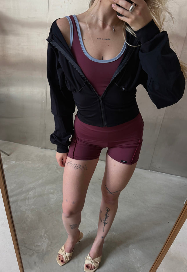 Talia Zipped Hoodie