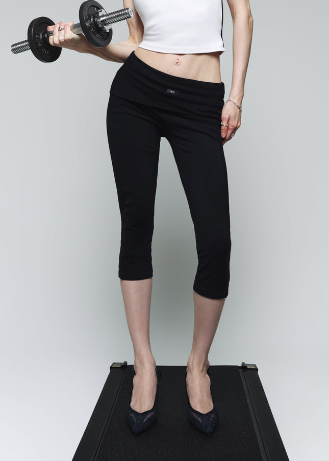 Britney Foldover Capri