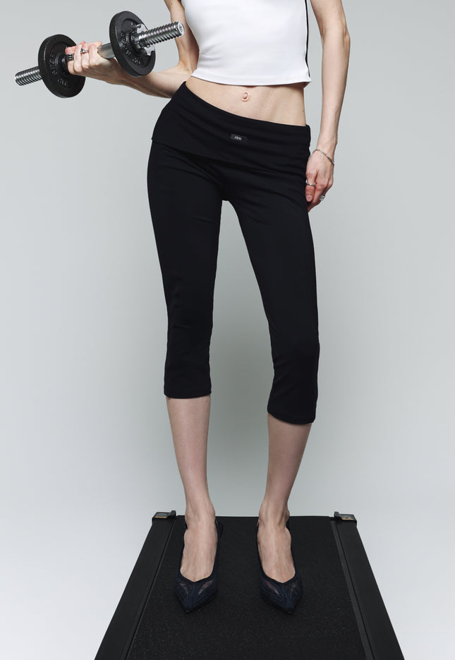 Britney Foldover Capri