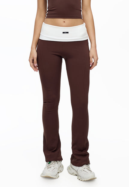 Gabi Foldover Flare Pants
