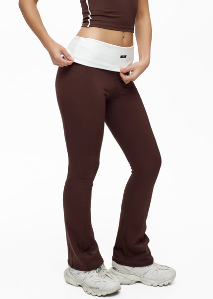 Gabi Foldover Flare Pants