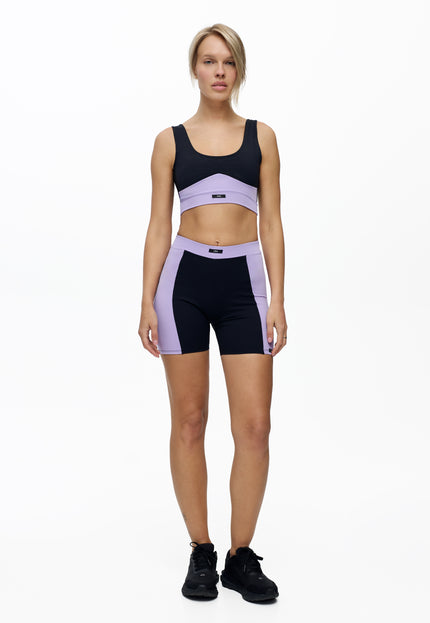 Velo Set in Lavender-Black