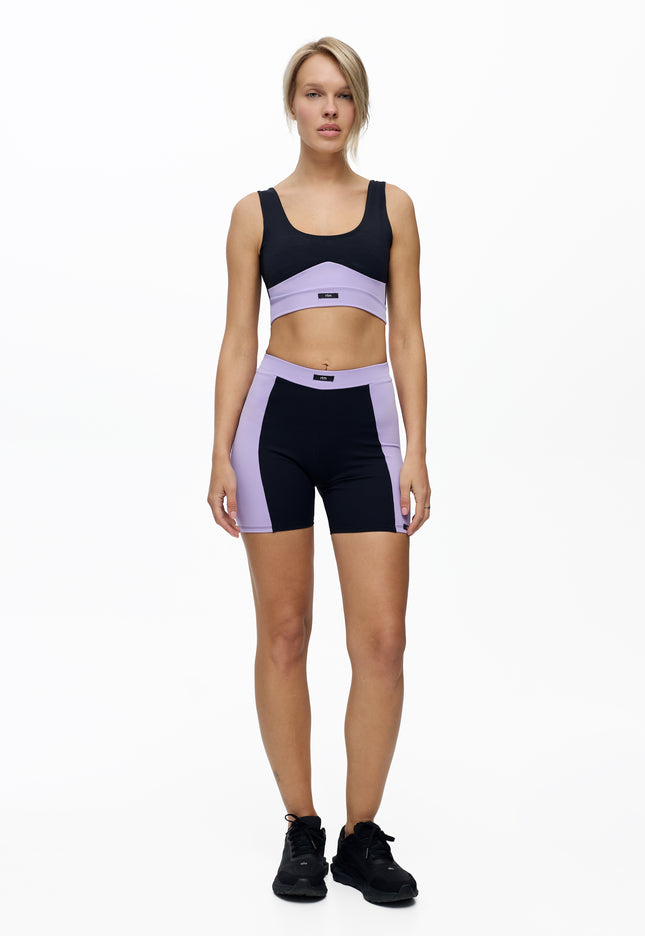 Velo Set in Lavender-Black
