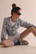 Zipped hoodie