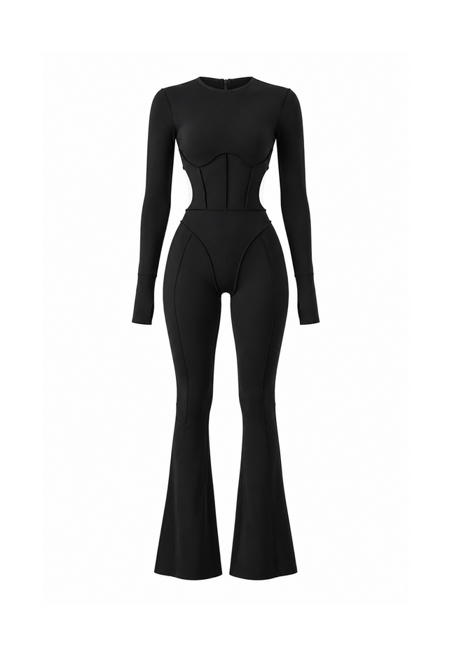Ariel Flared Jumpsuit