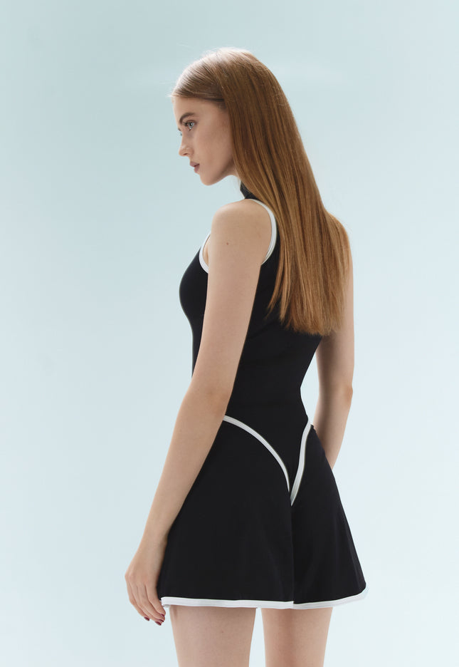 Комбінезон зі спідницею-шортами Noelle