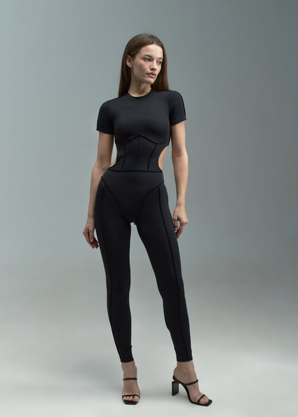 Ariel Mixed Jumpsuit