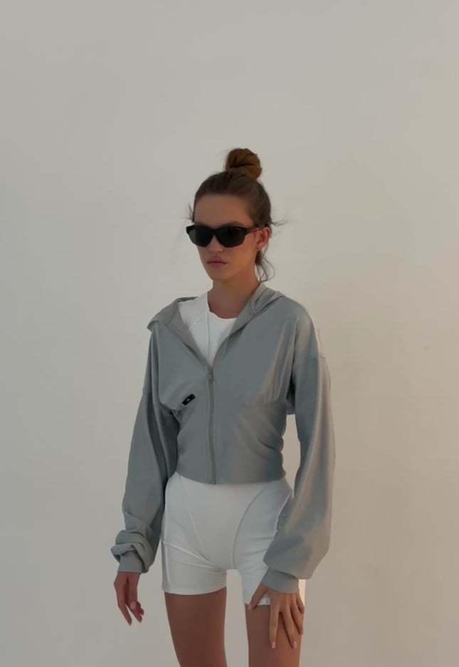Zipped hoodie