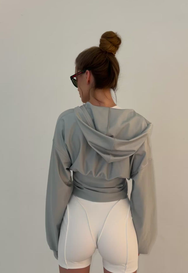 Zipped hoodie